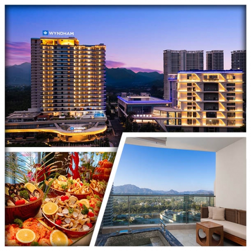 B線-連住2晚 龍門國際品牌【南昆山溫德姆酒店】獨立私家溫泉池房 任浸依雲四季溫泉區 純玩3天