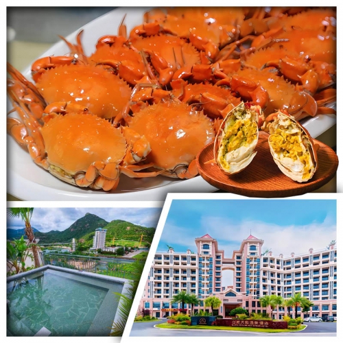 不時不食不鮮不食 台山正宗奄仔蟹 新會天際溫泉酒店2天