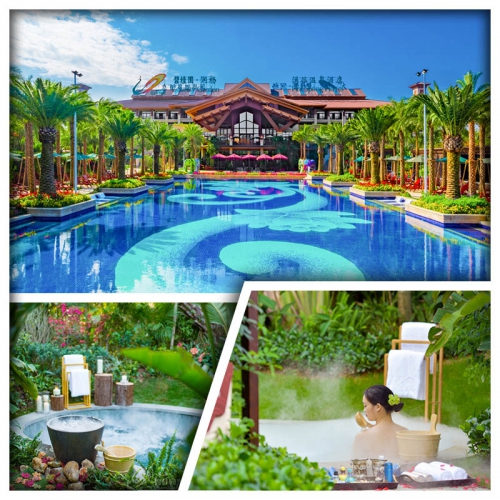 B線（2人同行 第2位-200）惠陽碧桂園潤楊溪谷溫泉酒店（入住主樓約900呎景觀泡池房） 純玩2天