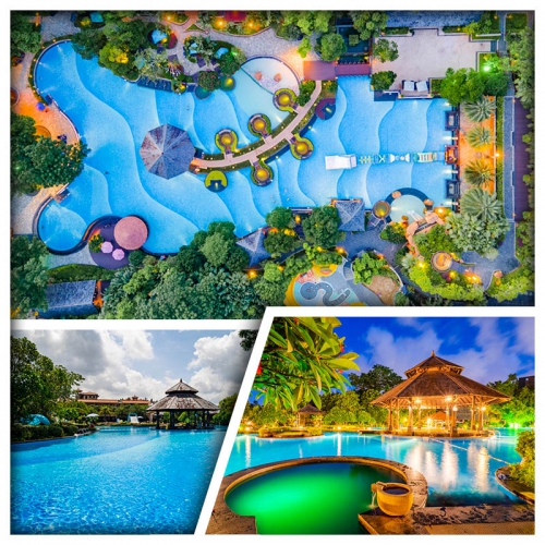 全新打造中山溫泉賓館(入住約500呎露台客房) 任浸48個優質珍稀溫泉池、歎繽紛海鮮自助晚餐純玩2天