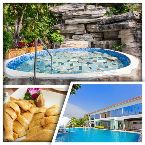 B線-惠東順逸東方白盆湖溫泉度假村 任浸偏矽酸露天溫泉 純玩2天