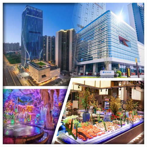 B線-汕尾海迪溫德姆酒店+南昆山美泉谷嘉華度假酒店 歎2晚酒店自助晚餐 任浸山泉谷養生溫泉 純玩3天